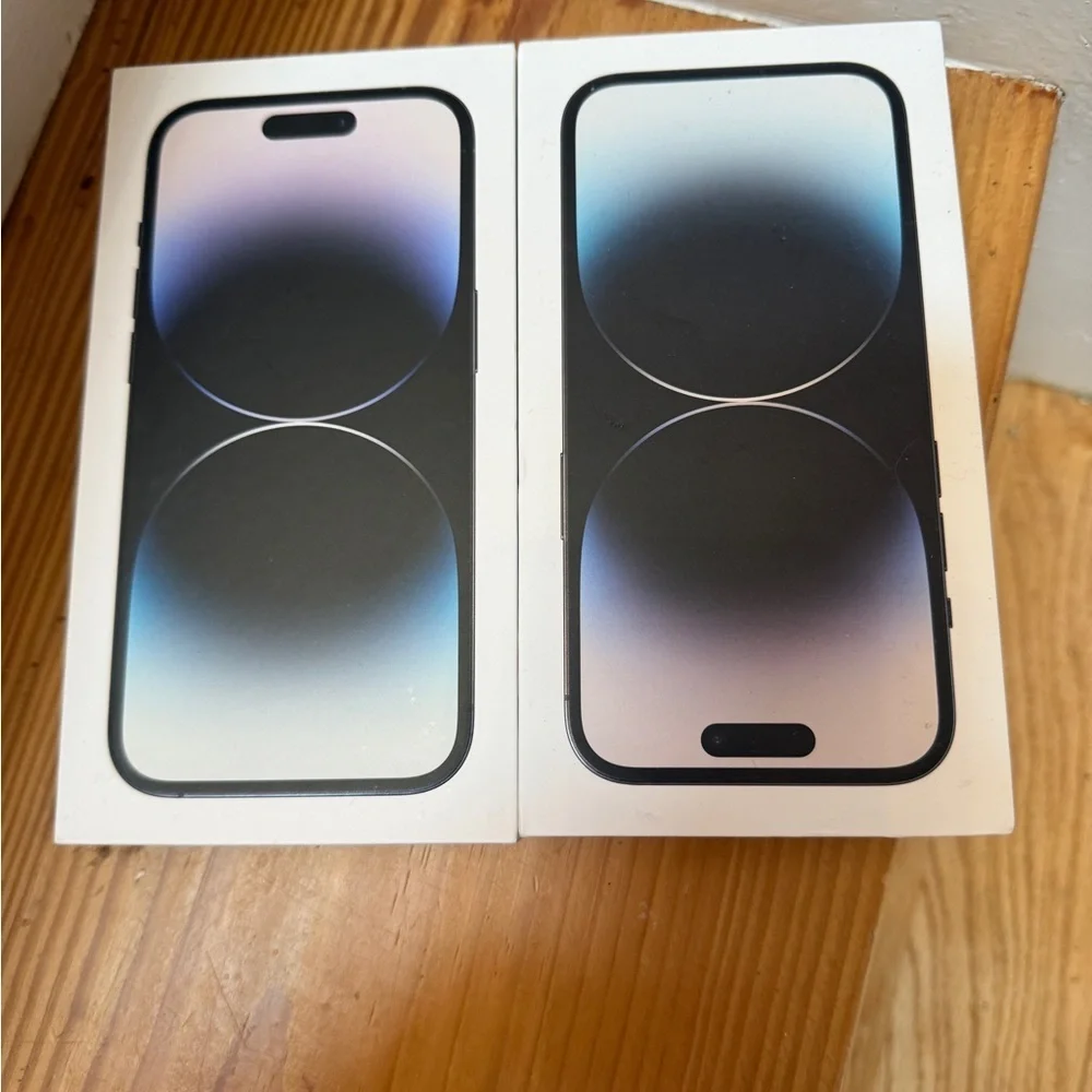 Bundle of 2 Apple IPhone 14Pro EMPTY boxes